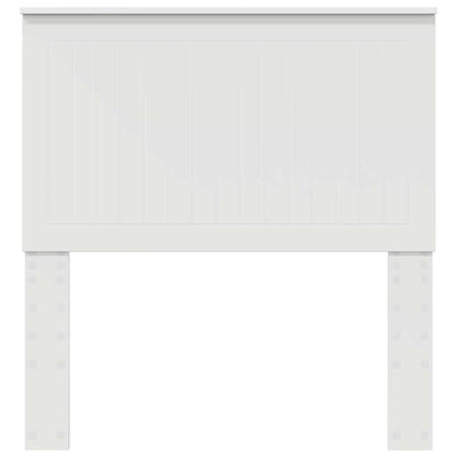 Testiera con testiera Bianco 90 cm Legno multistrato