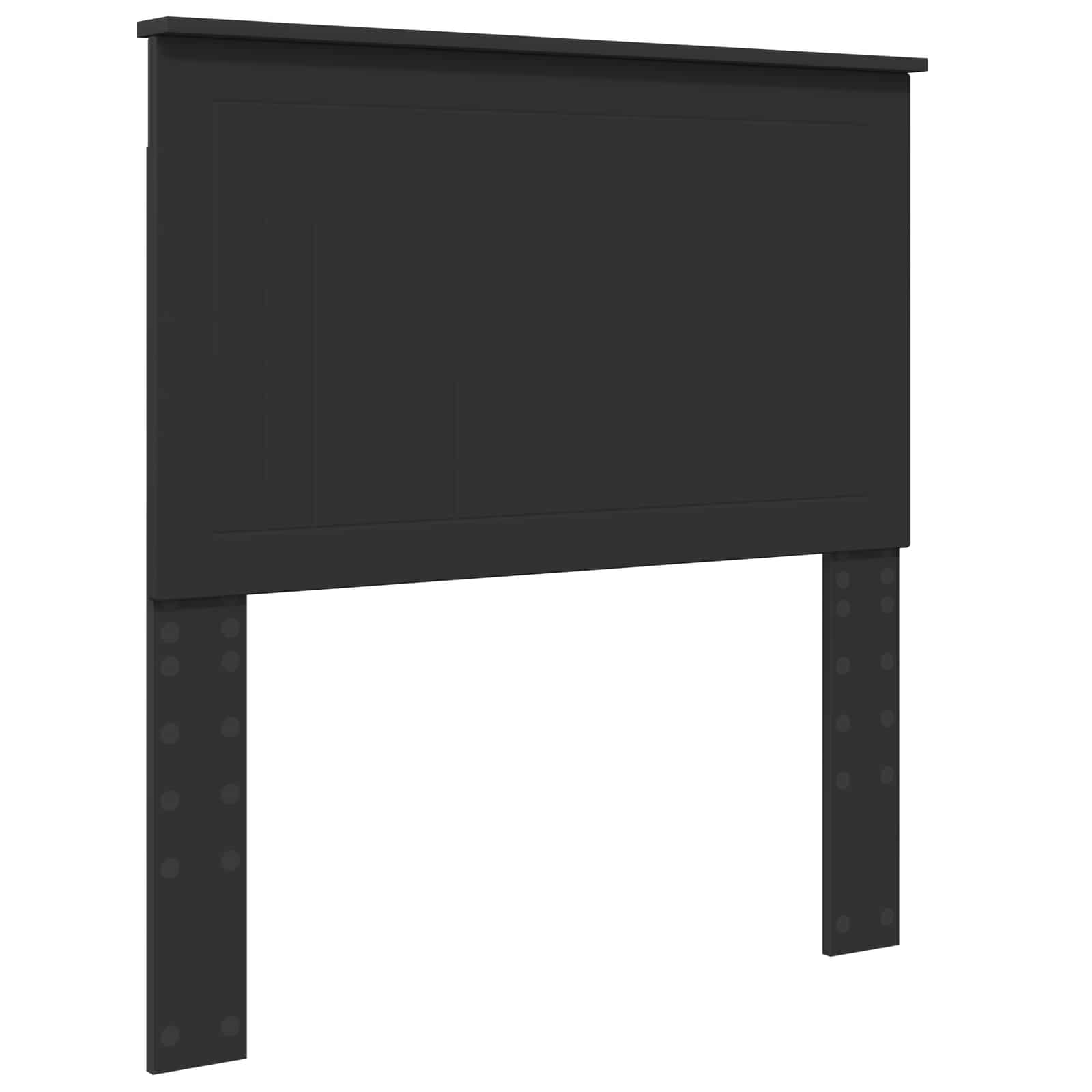Testiera con testiera Rovere Nero 90 cm Legno multistrato | homemem39