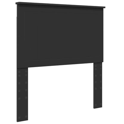 Testiera con testiera Rovere Nero 90 cm Legno multistrato | homemem39