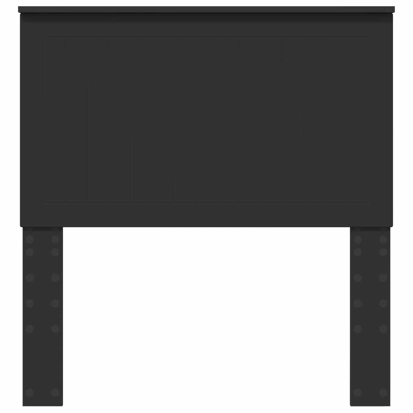 Testiera con testiera Rovere Nero 90 cm Legno multistrato | homemem39