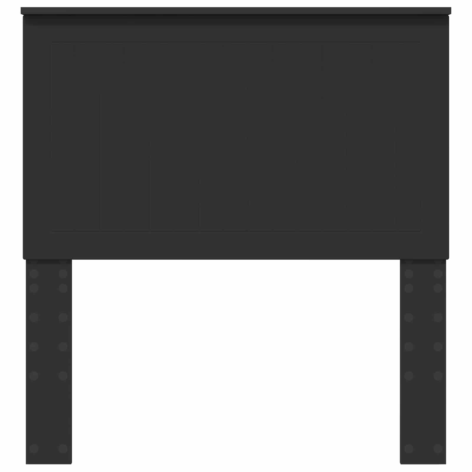Testiera con testiera Rovere Nero 90 cm Legno multistrato | homemem39