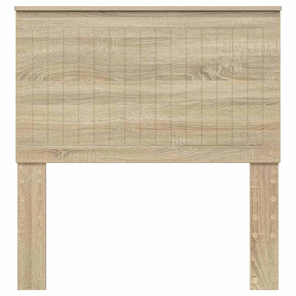 Testiera con testiera Rovere Sonoma 90 cm Legno multistrato