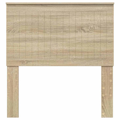 Testiera con testiera Rovere Sonoma 90 cm Legno multistrato