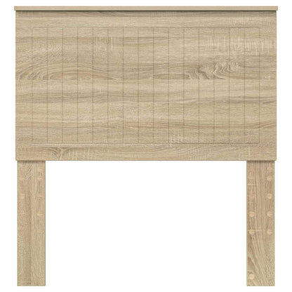 Testiera con testiera Rovere Sonoma 90 cm Legno multistrato | homemem39