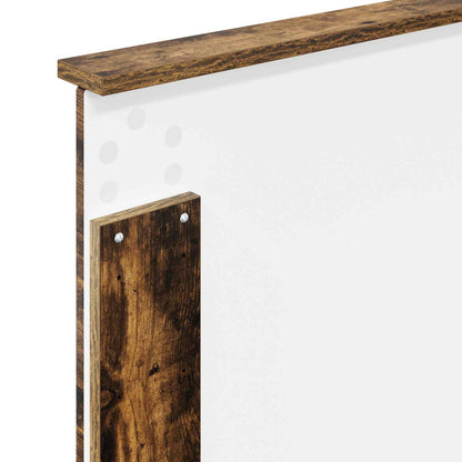 Testiera con testiera Rovere fumé 90 cm Legno multistrato