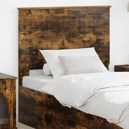 Testiera con testiera Rovere fumé 90 cm Legno multistrato