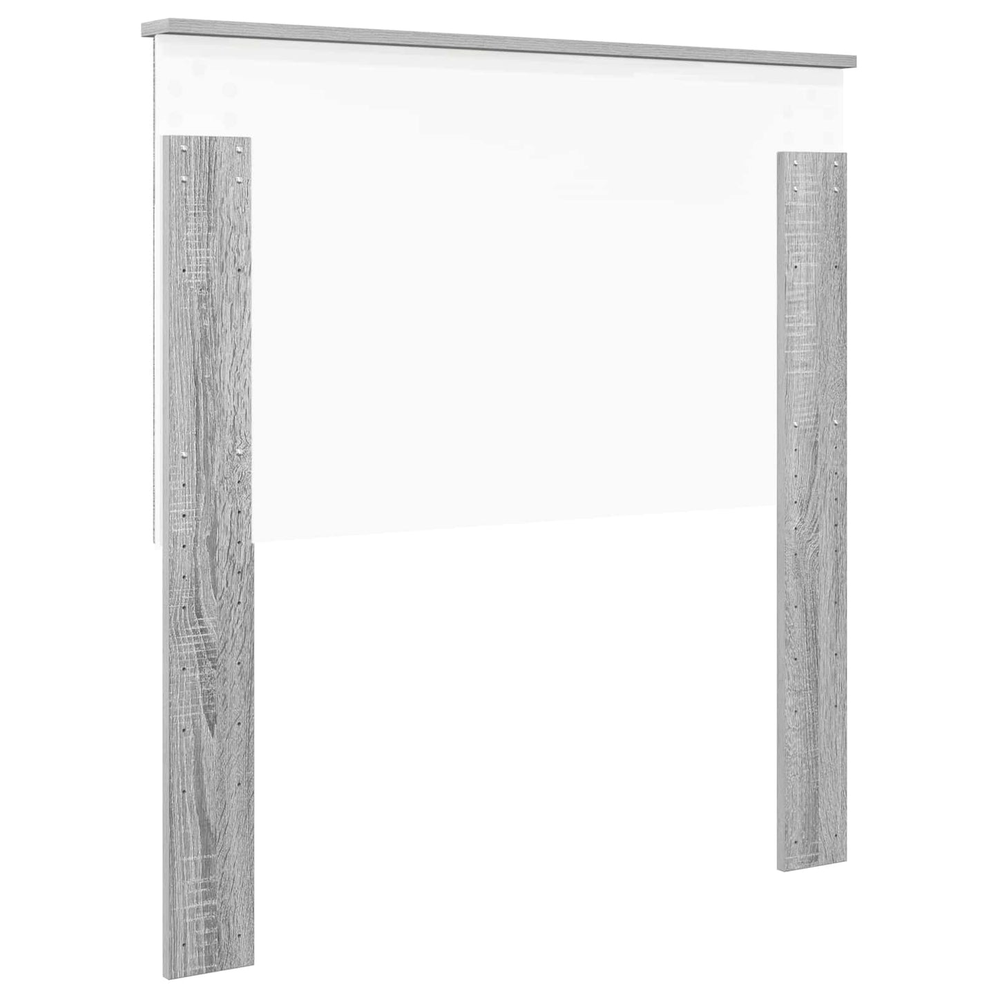 Testiera con testiera Grigio Sonoma 90 cm Legno multistrato