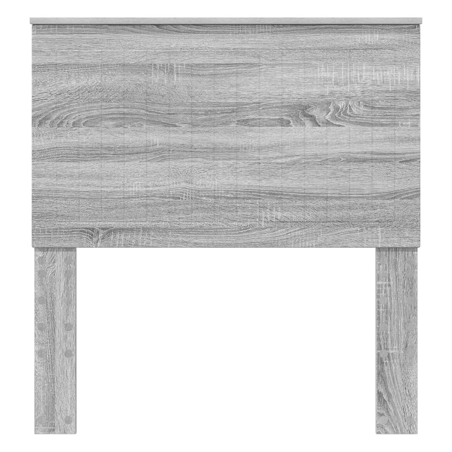 Testiera con testiera Grigio Sonoma 90 cm Legno multistrato
