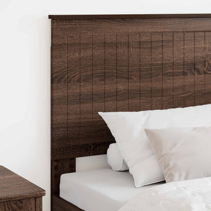 Testiera con testiera Rovere Marrone 90 cm Legno multistrato | homemem39