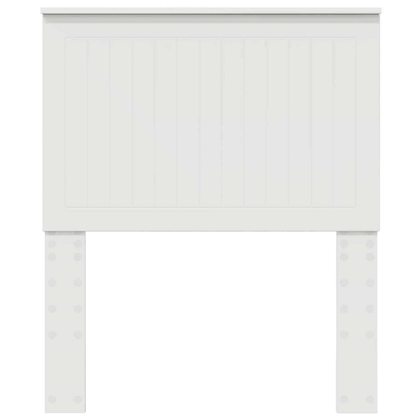 Testiera con testiera Bianco 80 cm Legno multistrato | homemem39