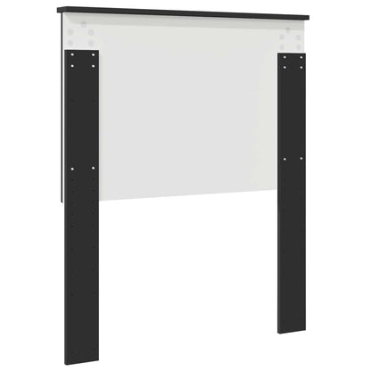 Testiera con testiera Rovere Nero 80 cm Legno multistrato | homemem39