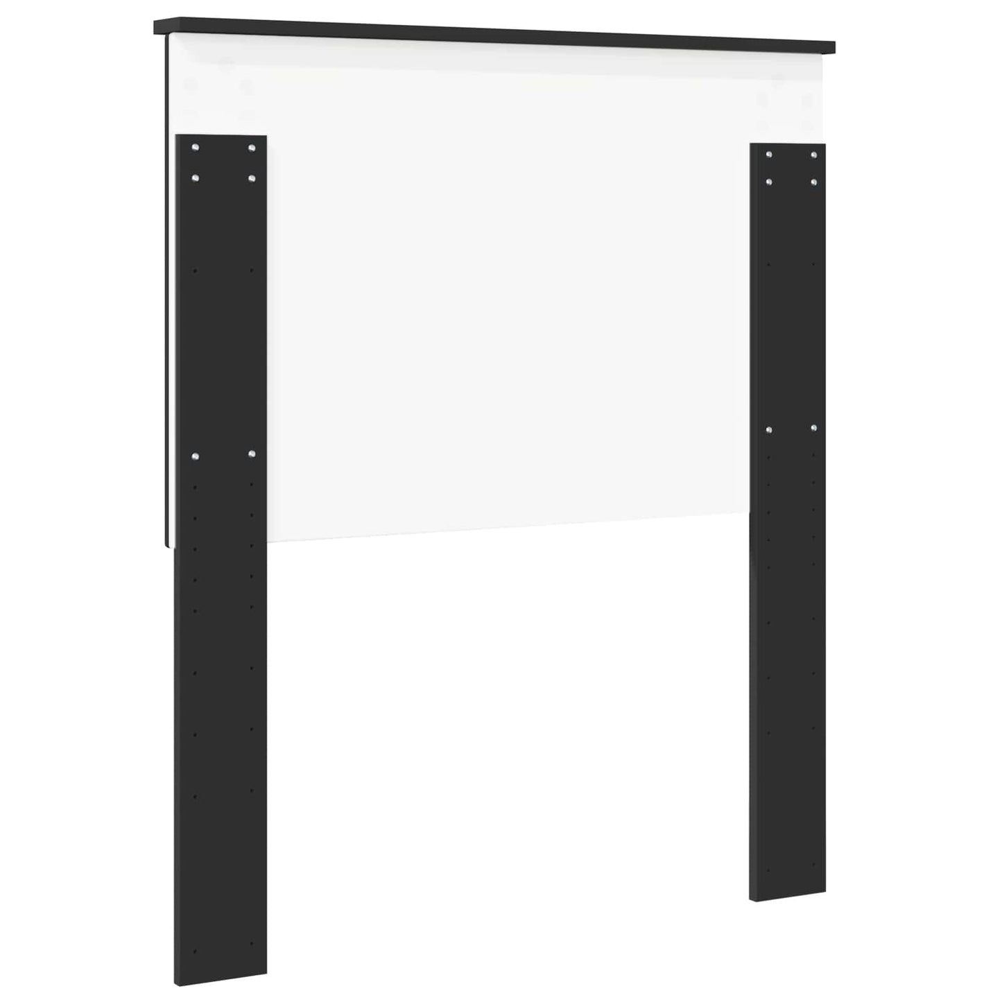Testiera con testiera Rovere Nero 80 cm Legno multistrato