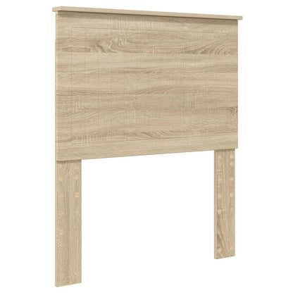 Testiera con testiera Rovere Sonoma 80 cm Legno multistrato | homemem39