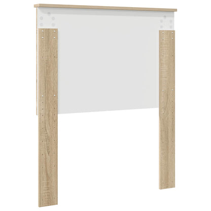 Testiera con testiera Rovere Sonoma 80 cm Legno multistrato | homemem39