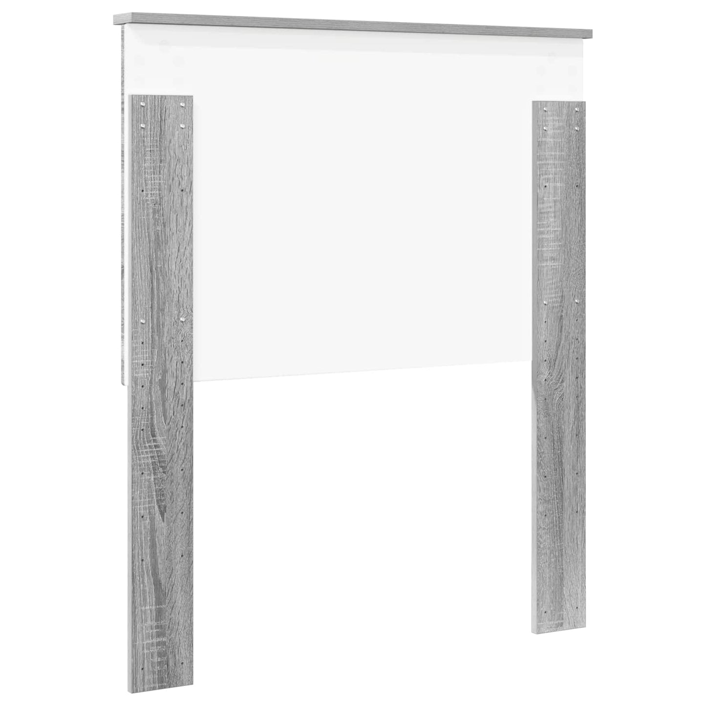 Testiera con testiera Grigio Sonoma 80 cm Legno multistrato