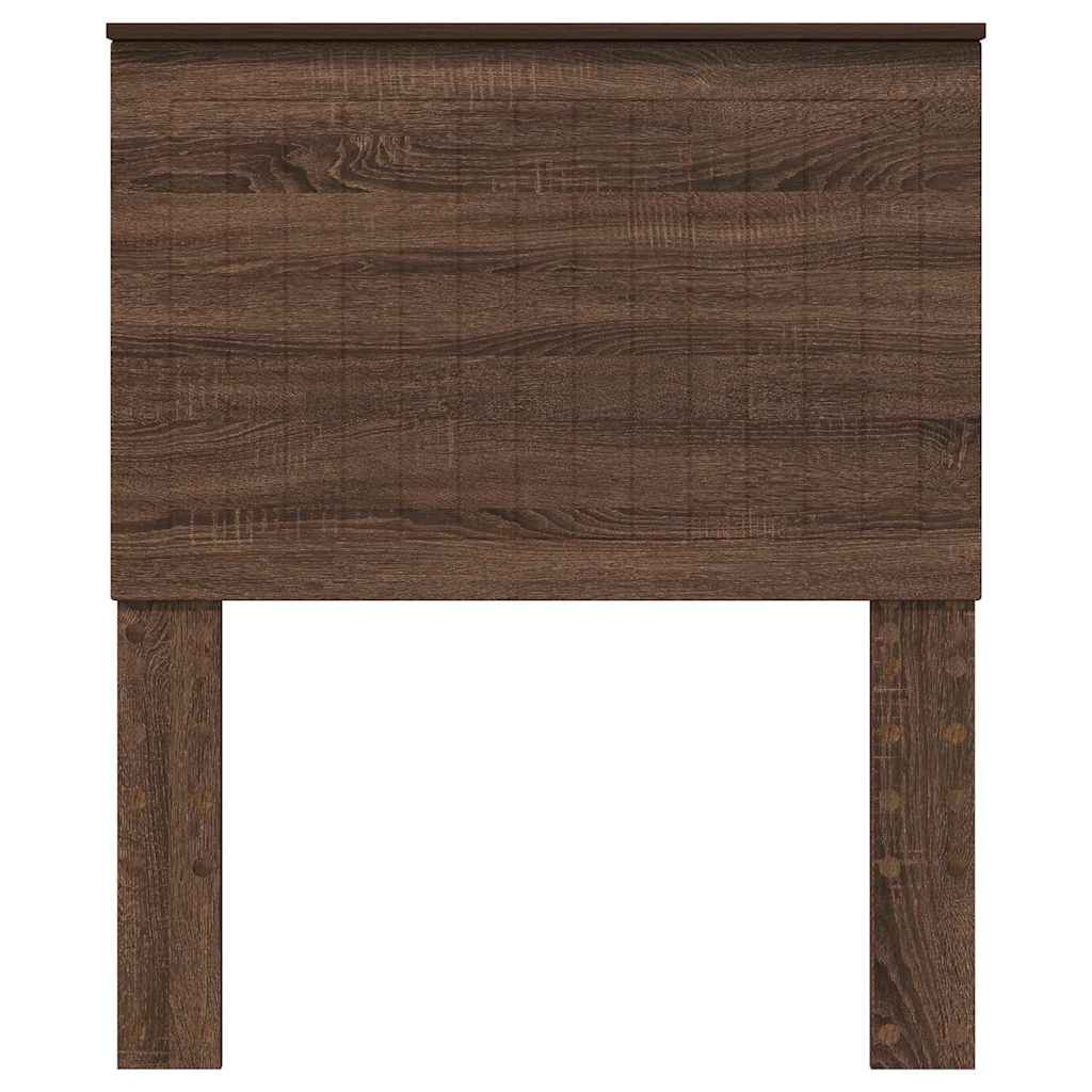 Testiera con testiera Rovere Marrone 80 cm Legno multistrato