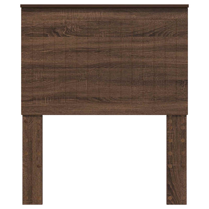 Testiera con testiera Rovere Marrone 80 cm Legno multistrato | homemem39