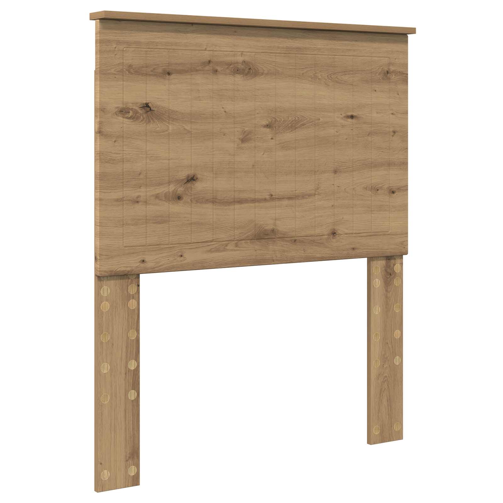 Testiera Rovere artigianale 80 cm Legno multistrato | homemem39