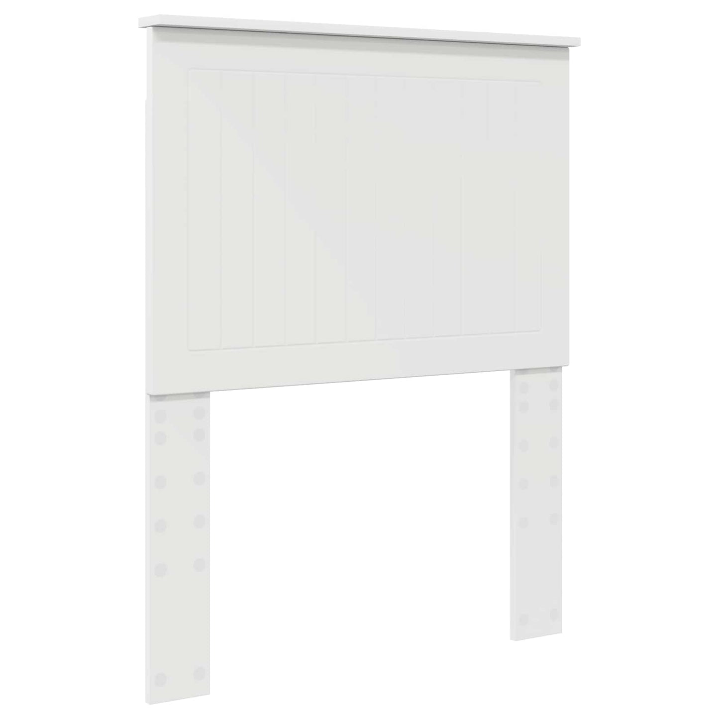 Testiera con testiera Bianco 75 cm Legno multistrato | homemem39