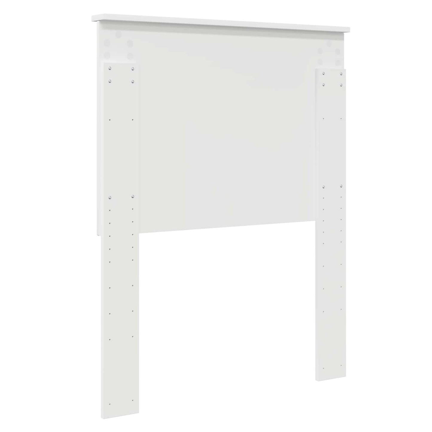 Testiera con testiera Bianco 75 cm Legno multistrato | homemem39