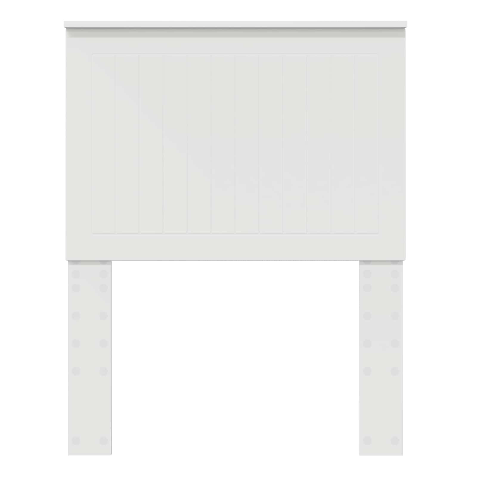 Testiera con testiera Bianco 75 cm Legno multistrato | homemem39