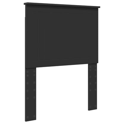 Testiera con testiera Rovere Nero 75 cm Legno multistrato | homemem39