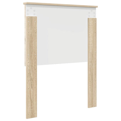 Testiera con testiera Rovere Sonoma 75 cm Legno multistrato | homemem39