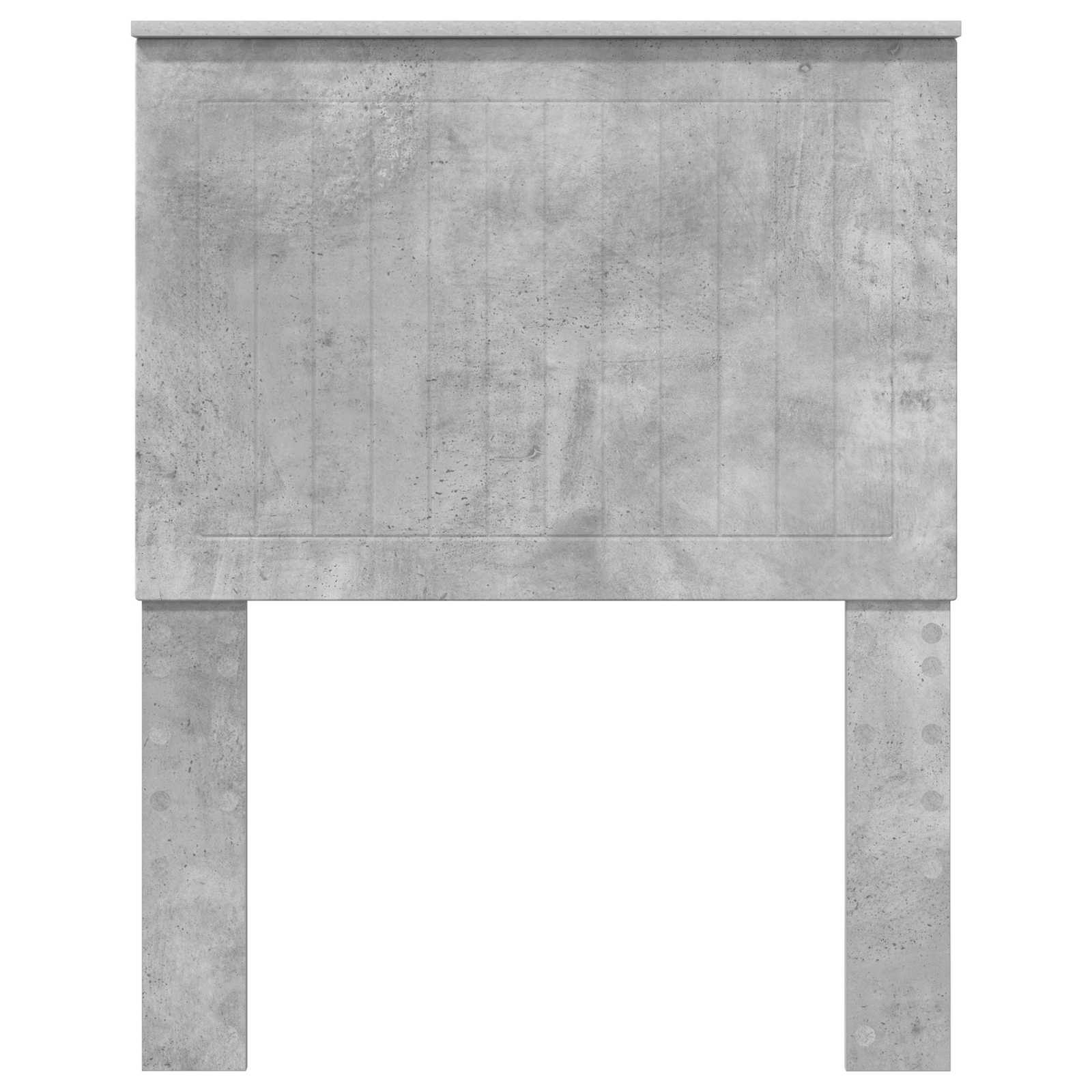Testiera con testiera Grigio cemento 75 cm Legno multistrato | homemem39