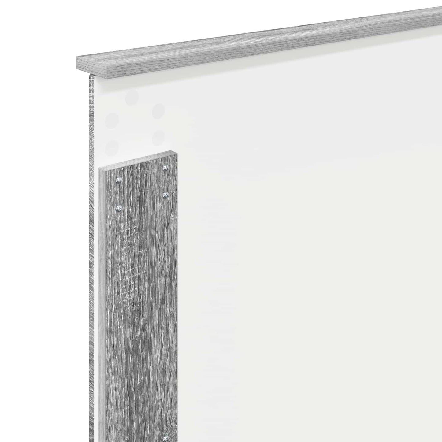Testiera con testiera Grigio Sonoma 75 cm Legno multistrato