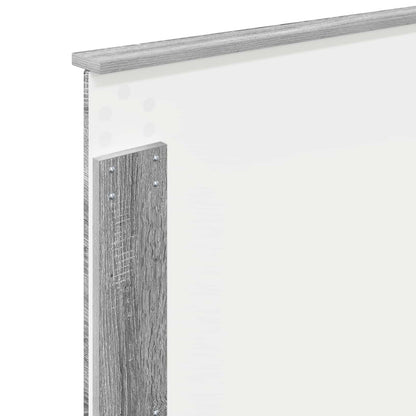 Testiera con testiera Grigio Sonoma 75 cm Legno multistrato