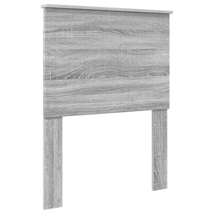 Testiera con testiera Grigio Sonoma 75 cm Legno multistrato | homemem39