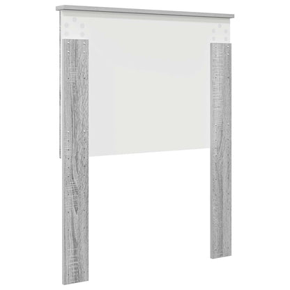 Testiera con testiera Grigio Sonoma 75 cm Legno multistrato | homemem39