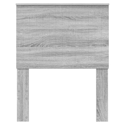 Testiera con testiera Grigio Sonoma 75 cm Legno multistrato | homemem39