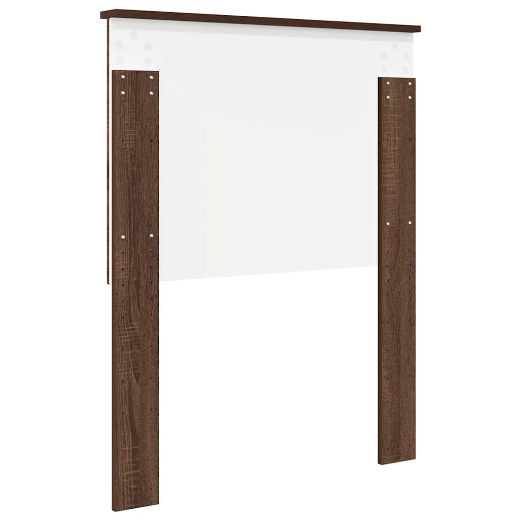 Testiera con testiera Rovere Marrone 75 cm Legno multistrato