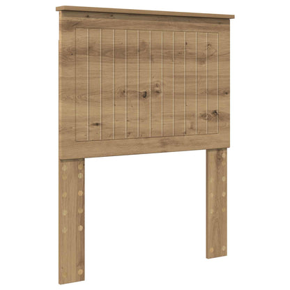 Testiera Rovere artigianale 75 cm Legno multistrato