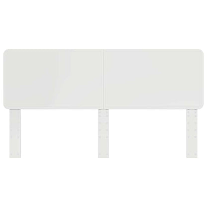 Testiera con testiera Bianco 200 cm Legno multistrato