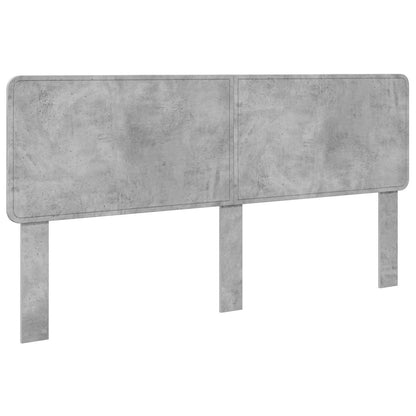 Testiera Grigio cemento Legno ingegnerizzato