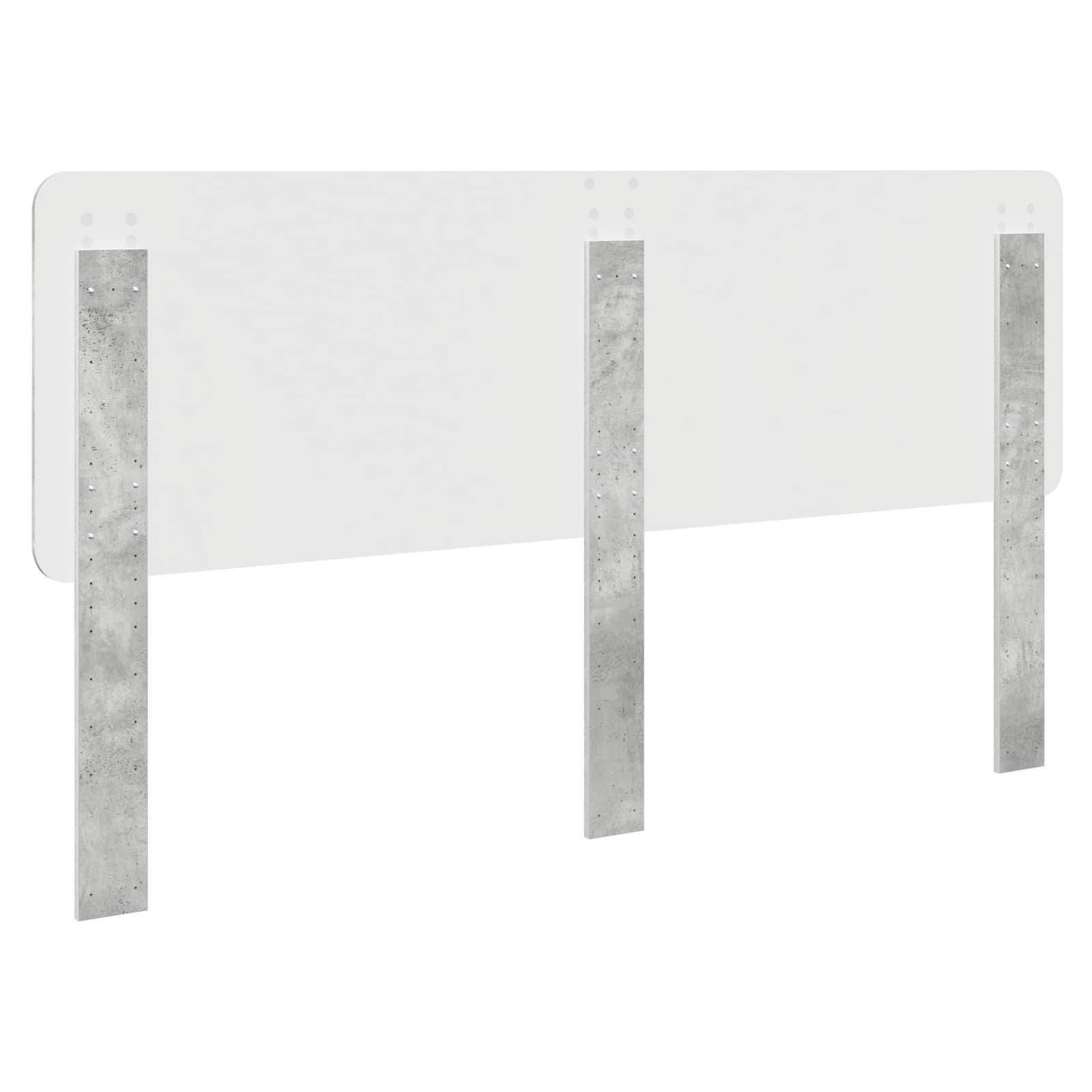Testiera Grigio cemento Legno multistrato | homemem39