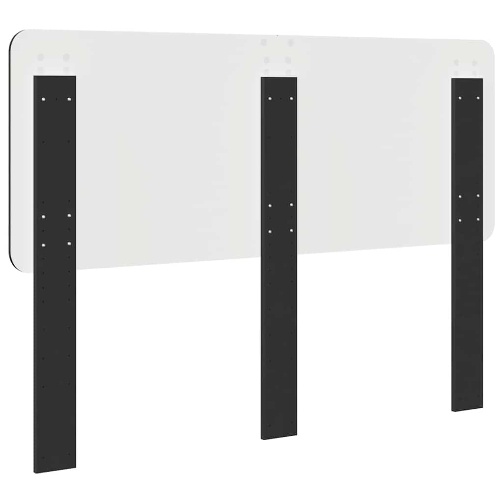 Testiera con testiera Rovere Nero 160 cm Legno multistrato