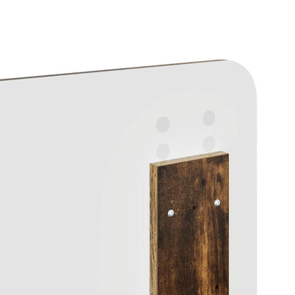 Testiera con testiera Rovere fumé 160 cm Legno multistrato