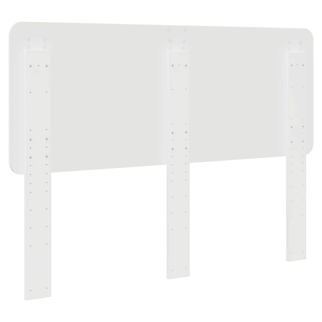 Testiera con testiera Bianco Lucido 150 cm Legno multistrato