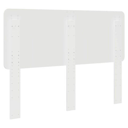 Testiera con testiera Bianco Lucido 140 cm Legno multistrato