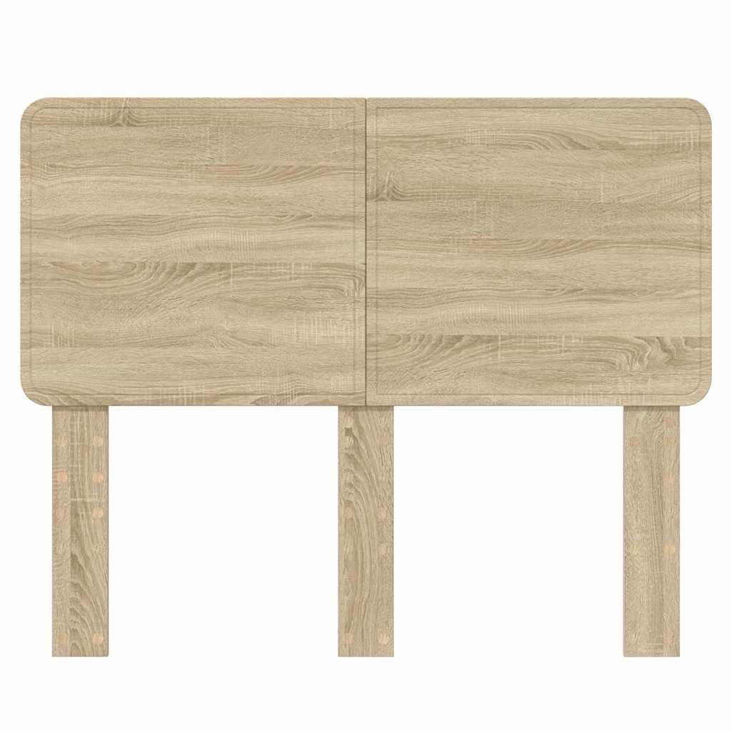 Testiera con testiera Rovere Sonoma 135 cm Legno multistrato