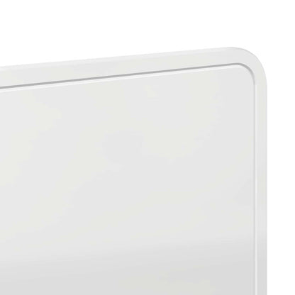 Testiera Bianco Lucido Legno ingegnerizzato