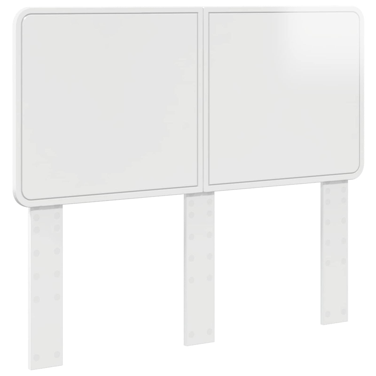 Testiera Bianco Lucido Legno ingegnerizzato