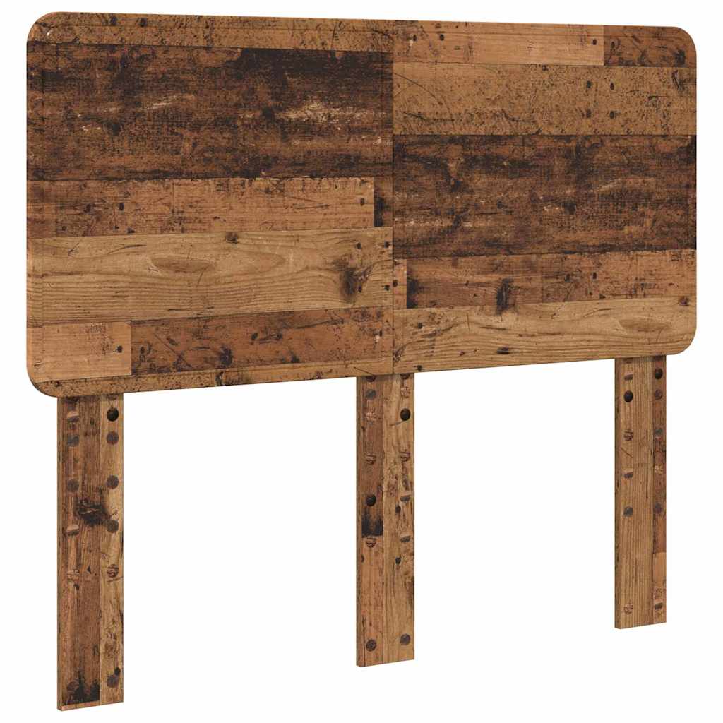 Testiera con testiera Legno vecchio 120 cm Legno multistrato