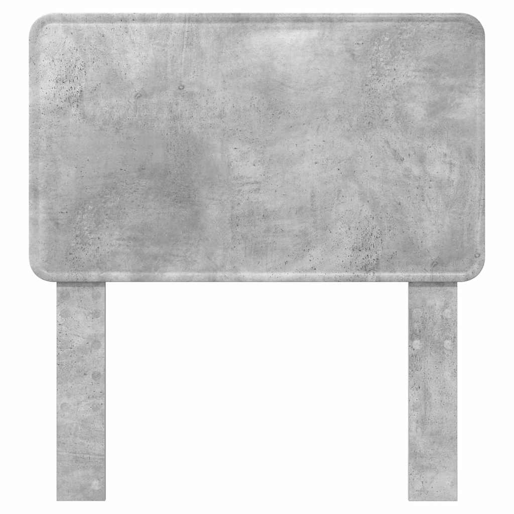 Testiera con testiera Grigio cemento 80 cm Legno multistrato