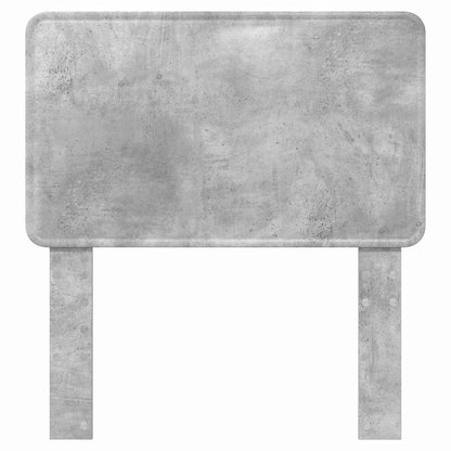 Testiera con testiera Grigio cemento 80 cm Legno multistrato