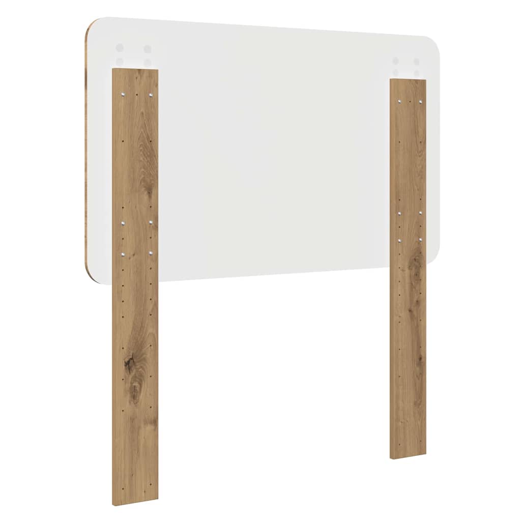 Testiera Rovere artigianale 80 cm Legno multistrato