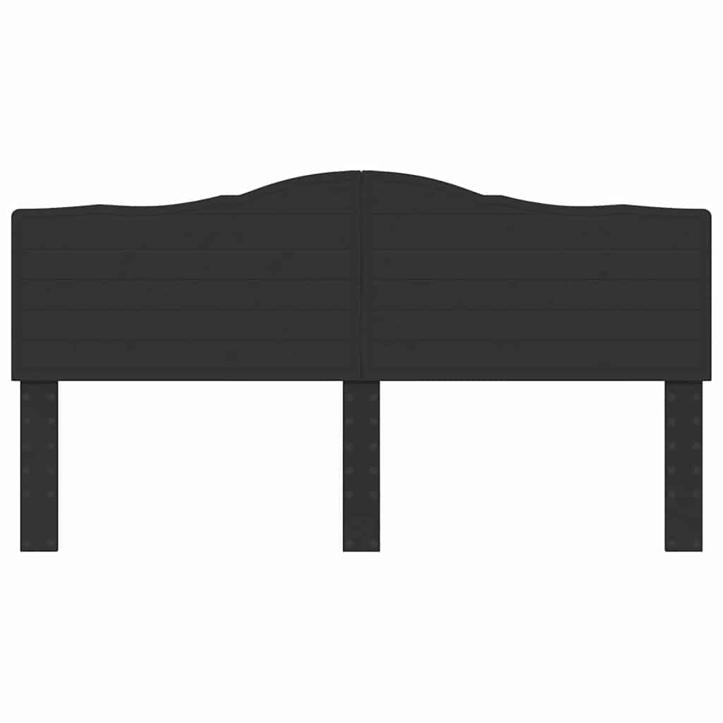 Testiera con testiera Rovere Nero 200 cm Legno multistrato
